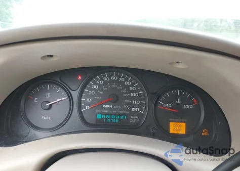 2002 Chevrolet Impala из США, поврежденный, VIN 2G1WF52E929218857